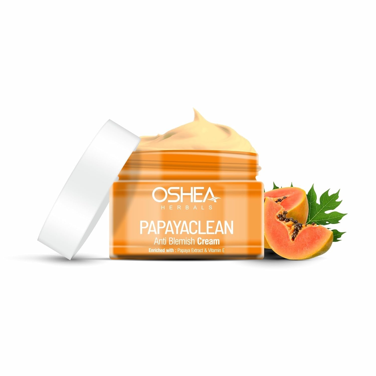Oshea Herbals Papayaclean Anti Blemish Face Cream Brightens Skin Tone 50gm