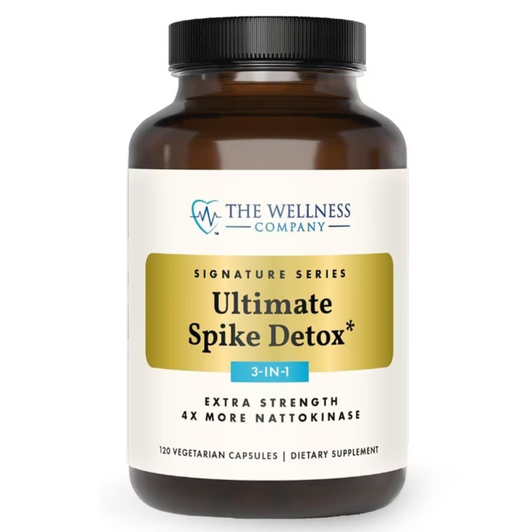 The Wellness Company Ultimate Spike Detox Formula 120 Count Original Sealed
