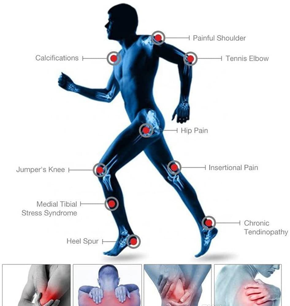 Touch Screen Focused Shockwave Therapy Machine 7 Heads ED Treatment Pain Relief