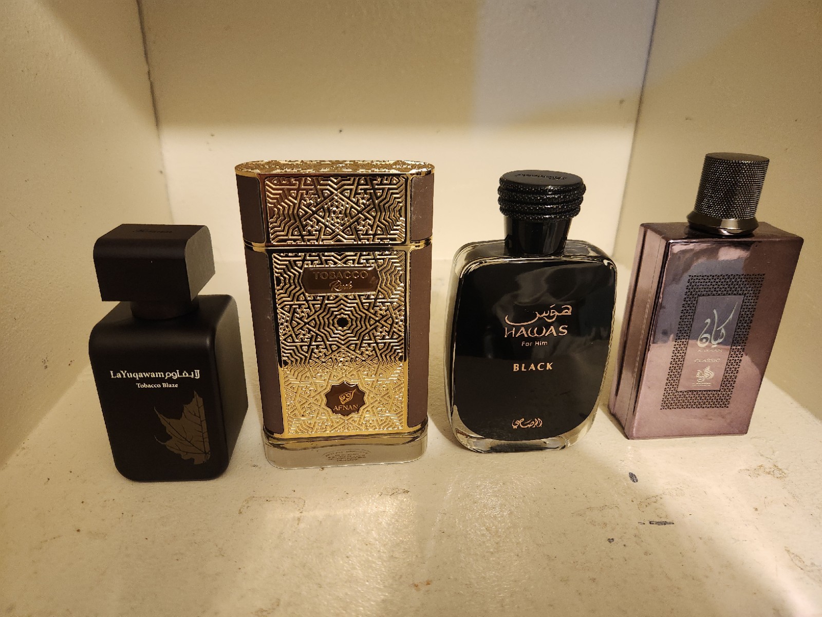 Rasasi, Afnan, Al Wataniah Woods, Fruity And Tobacco Colognes For Men Bundle