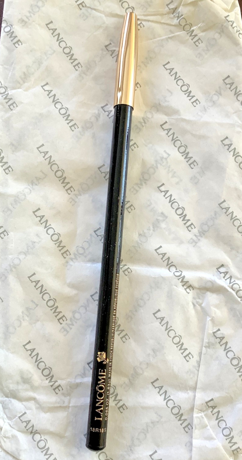 Lancome Le Crayon Khol Eyeliner Pencil 602 Black Ebony 0.065oz/1.83g Full Size