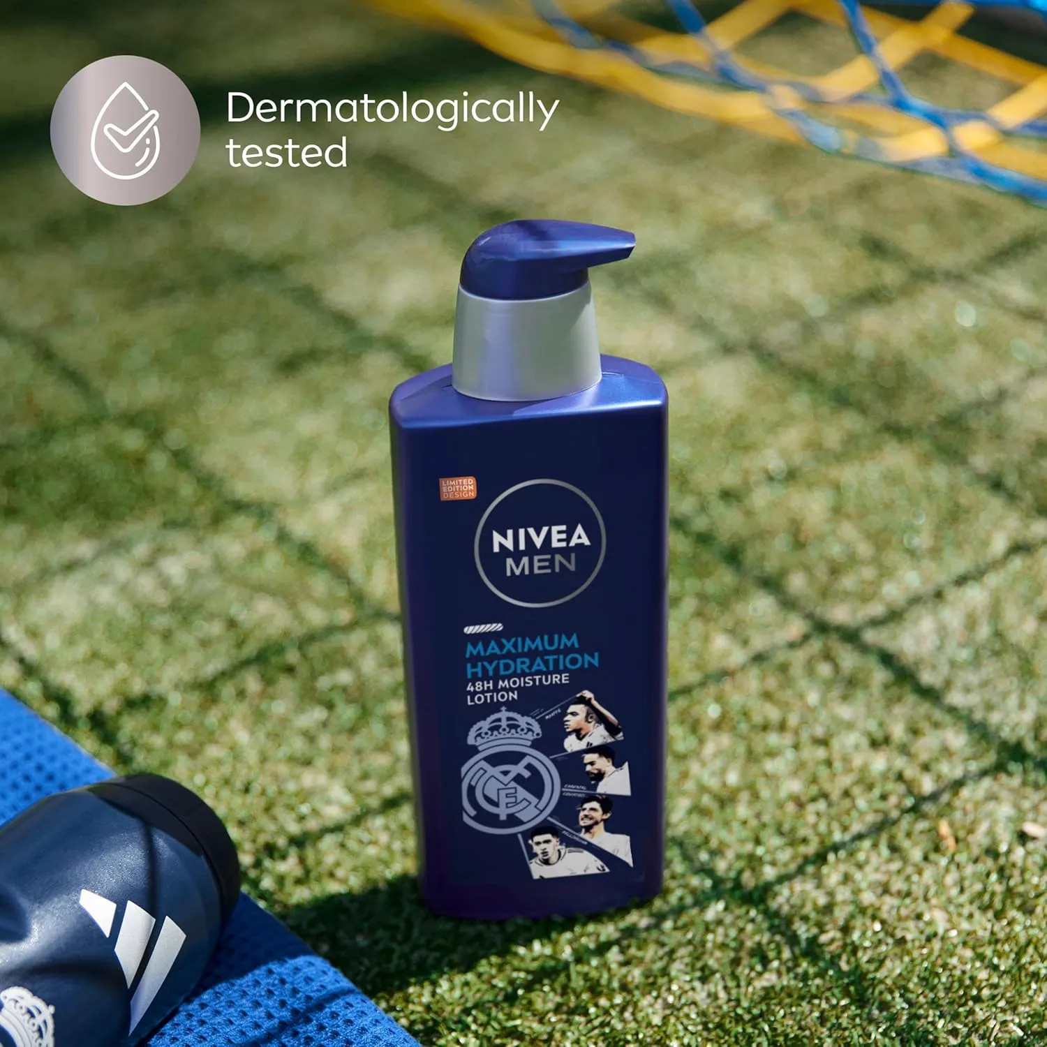 NIVEA MEN Maximum Hydration Body Lotion 16.9 fl oz Fast Absorbing Moisturizer