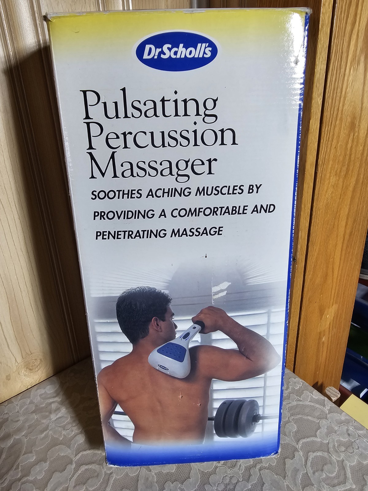 Dr Scholls Pulsating Percussion Massager Variable Speed DR7590 Massage Relief