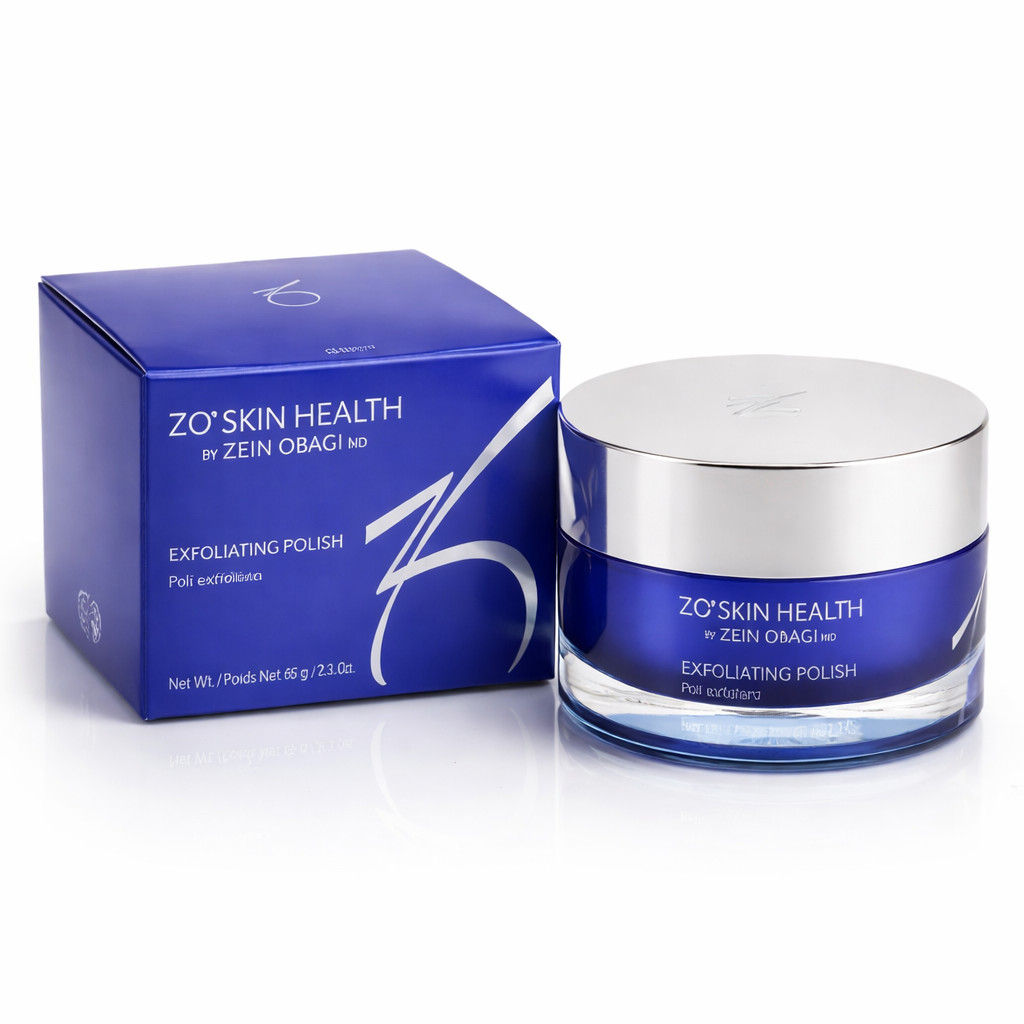 ZO Skin Health Exfoliating Polish 2.3 oz/65g Face Scrub Smooth Bright (NEW BOX)