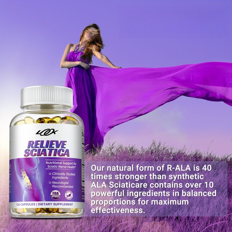 Relieve Sciatica Capsules – Hip Joint Sciatica Pain Relief & Inflammatory
