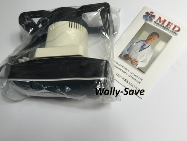 Med Massager Therapeutic MMB05 Variable Speed Deep Tissue Body Black Authentic