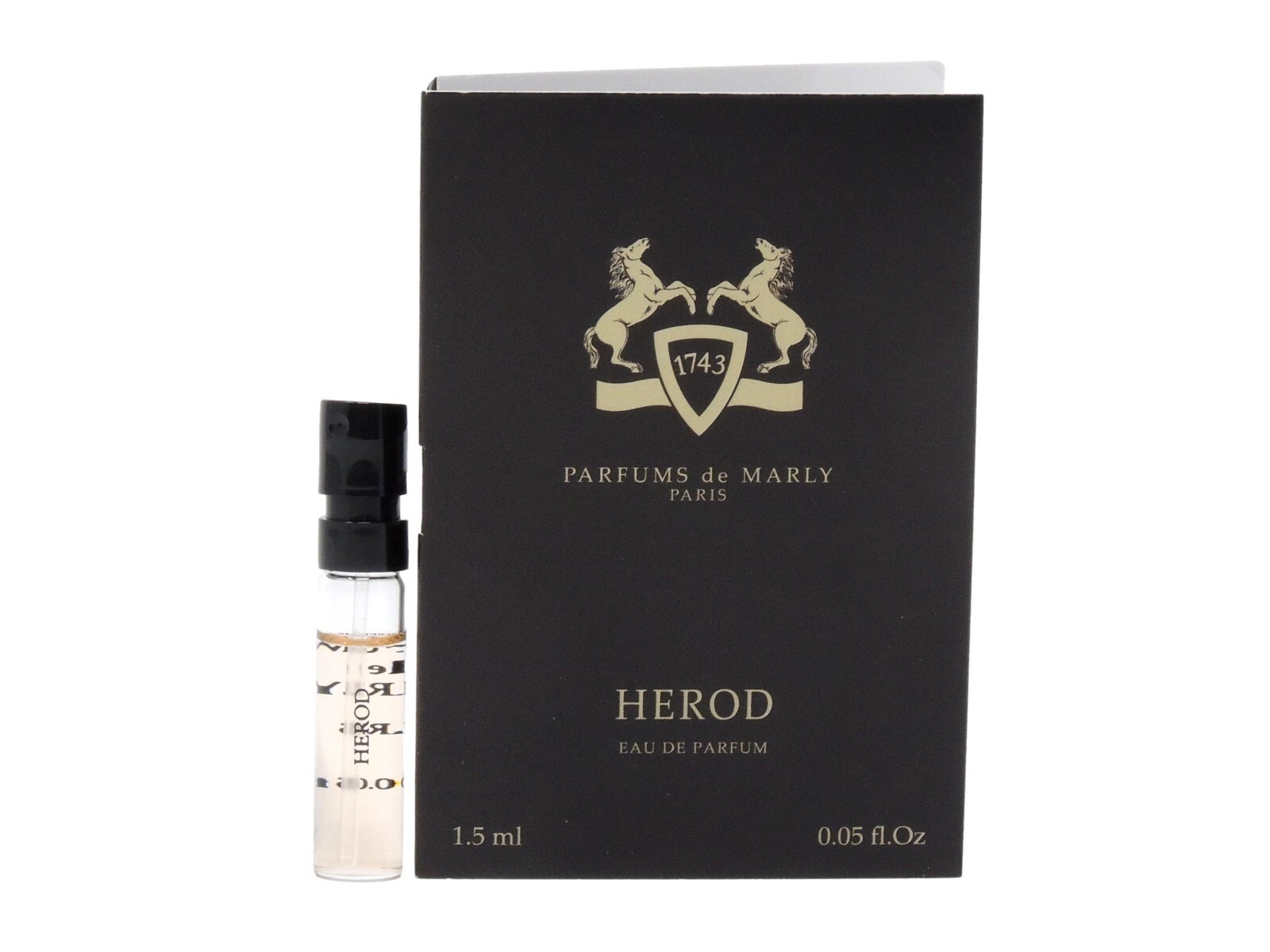 PDM PARFUMS DE MARLY HEROD EDP 1.5ml .05fl oz x 1 COLOGNE SPRAY SAMPLE