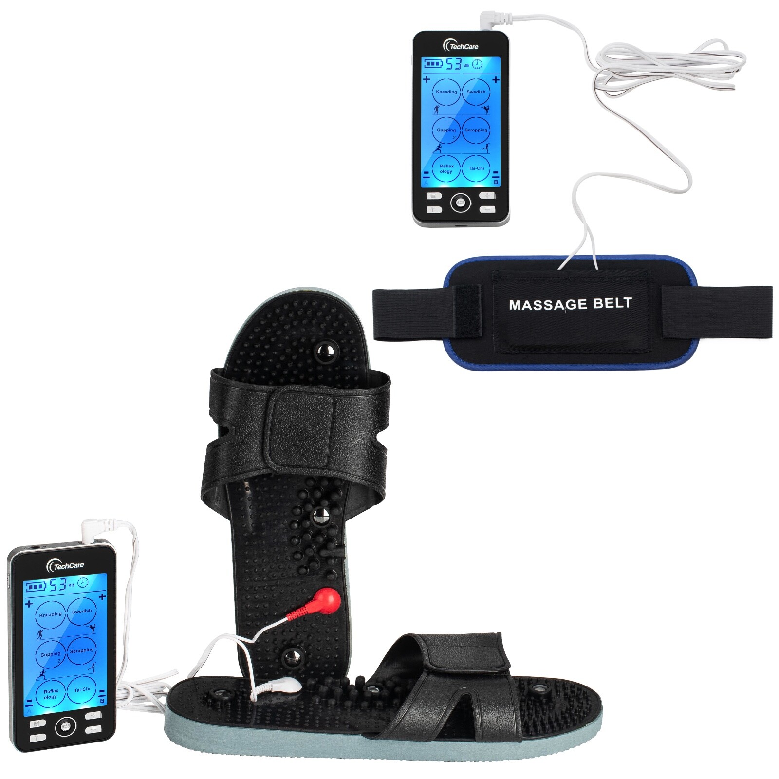Tens Unit Muscle Stimulator Body Circulation Pain Relief Therapy Machine Device