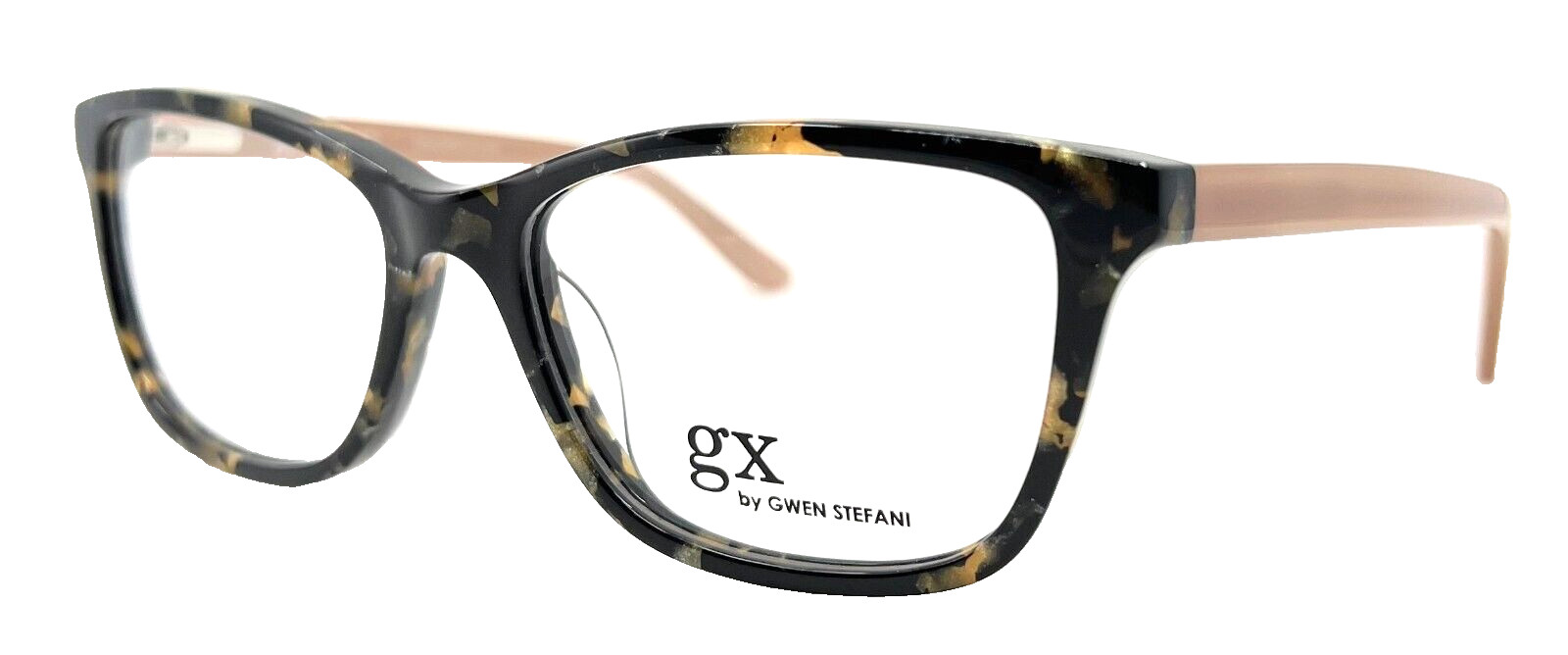 GX by GWEN STEFANI – GX062 BLK 53/16/135 – BLACK MULTI NEW Authentic EYEGLASSES