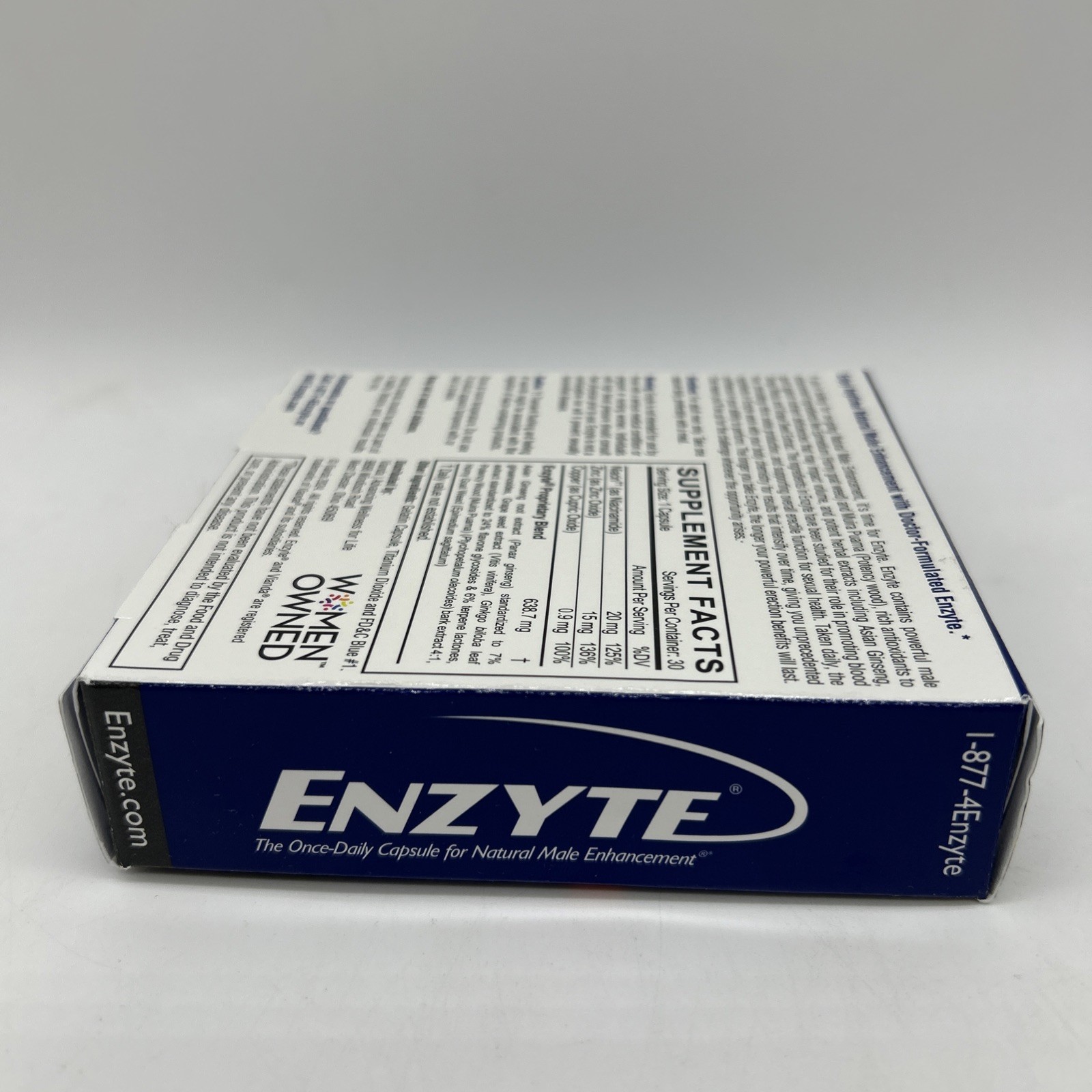 ENZYTE Once-Daily Natural Male Enhancement 30 capsules