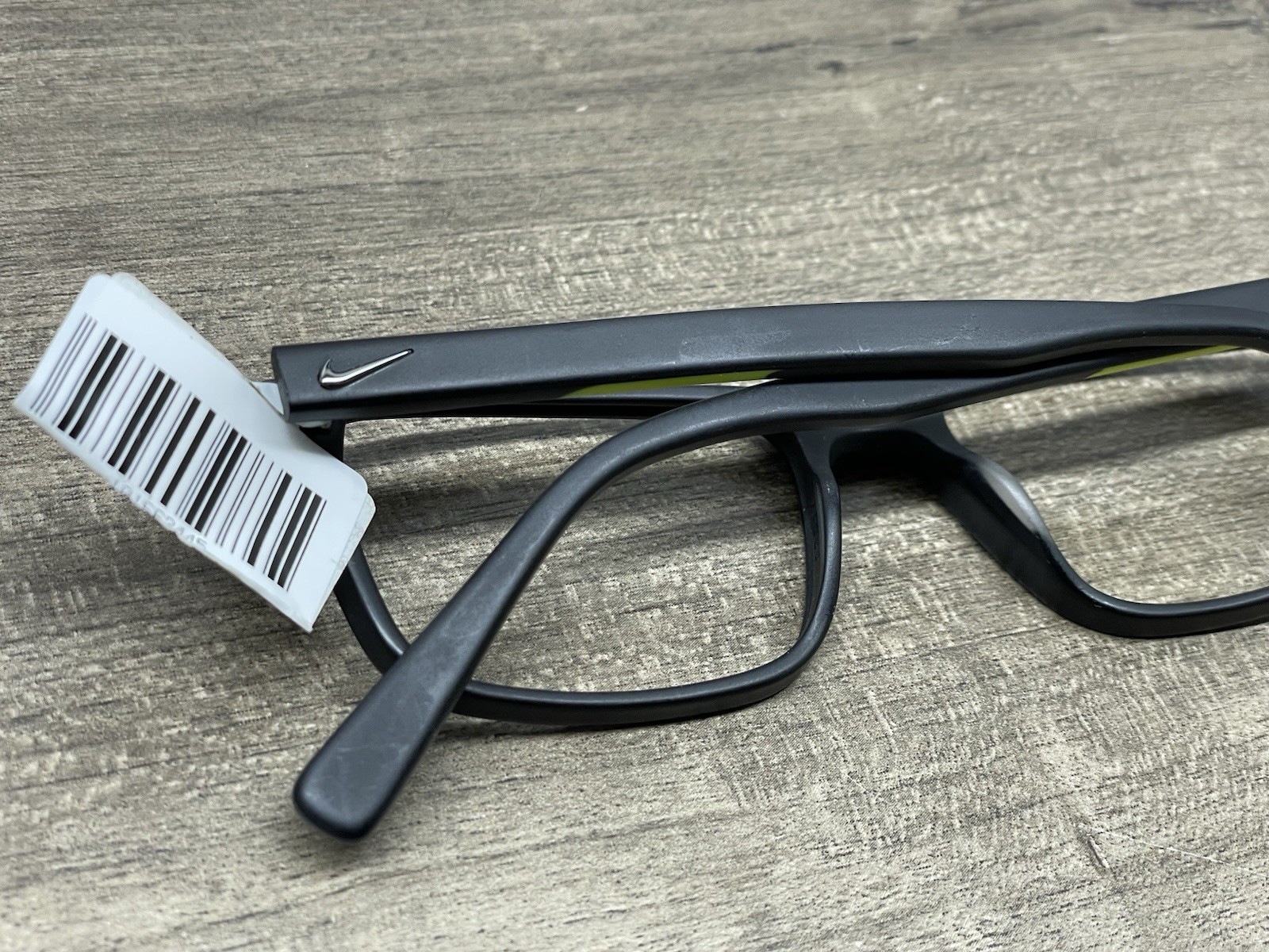 NIKE Frames Black Eyeglasses Acetate Plastic 7240 001 Men’s 53[]17-140 SEE PHOTO
