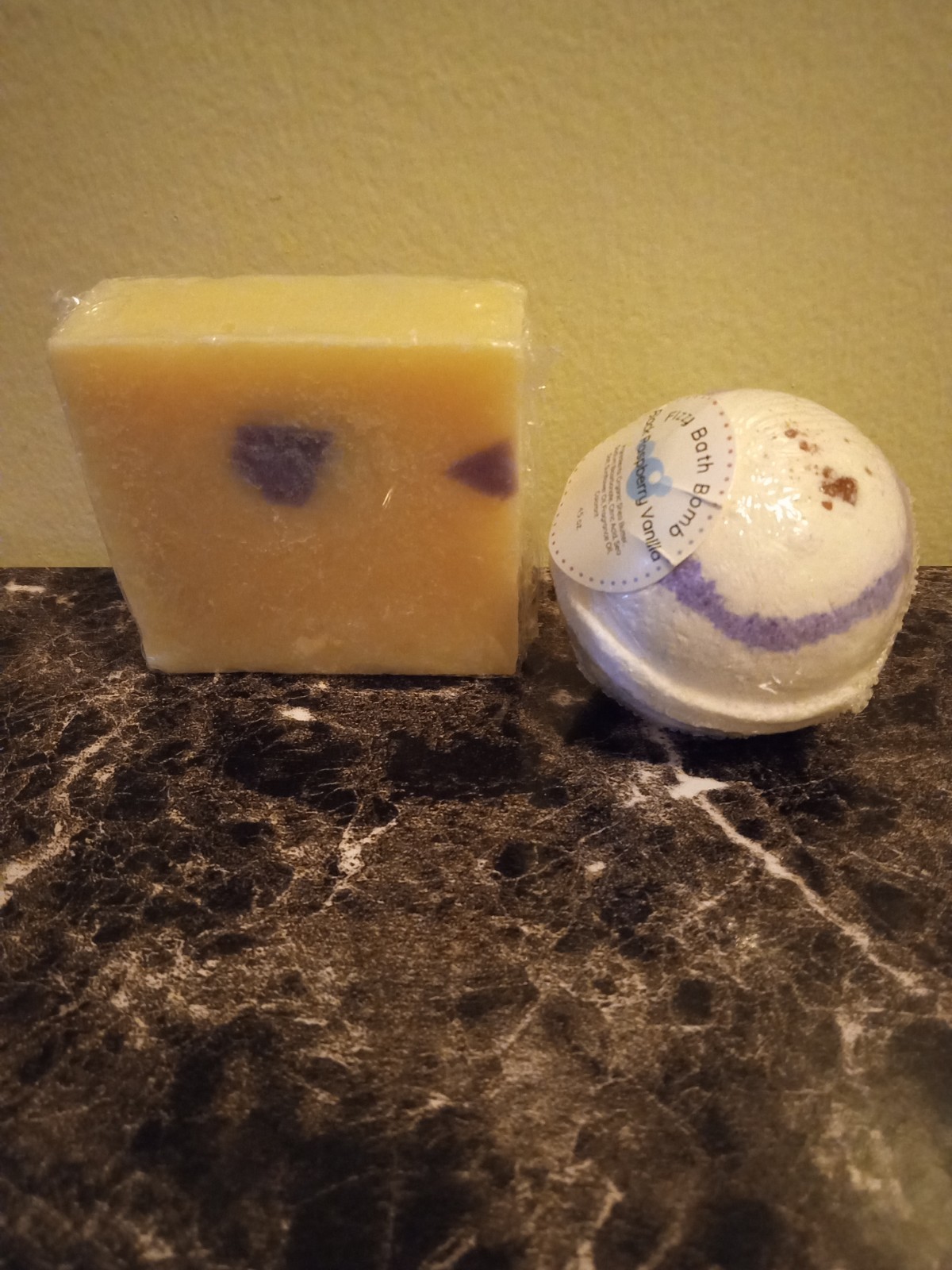 Black Raspberry Vanilla Soap and Bath Bomb