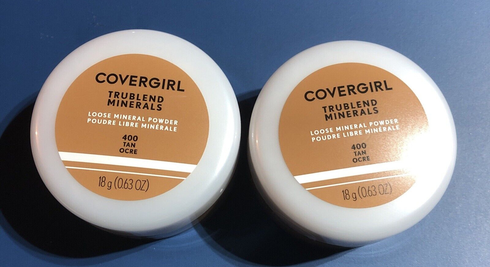 Covergirl Trublend Minerals Loose Mineral Powder # 400 Tan 2 Pk