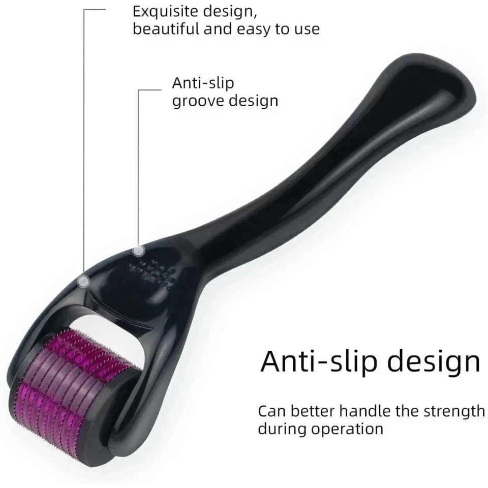 Derma Skin Roller 540 Titanium Micro Needle Anti Ageing Hair Regeneration Growth