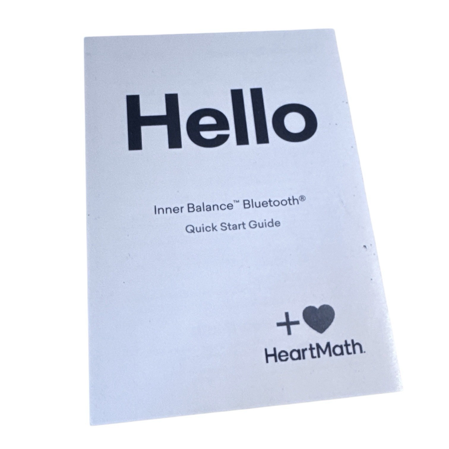 HeartMath Inner Balance Bluetooth Heart Rate Sensor & Meditation Device