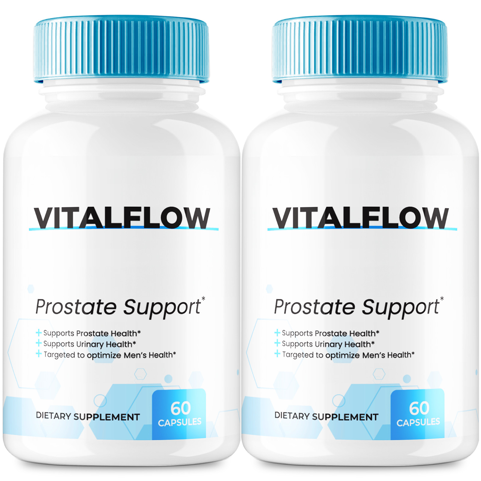 Vitalflow Prostate Support Supplement Pills 120 Capsules (2 Pack)