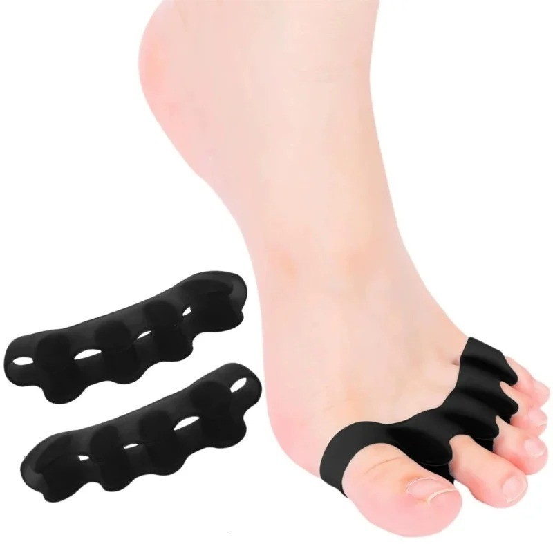 Silicone Toe Separator Bunion Corrector Hammer Toe Straightener Soft Gel Pad USA