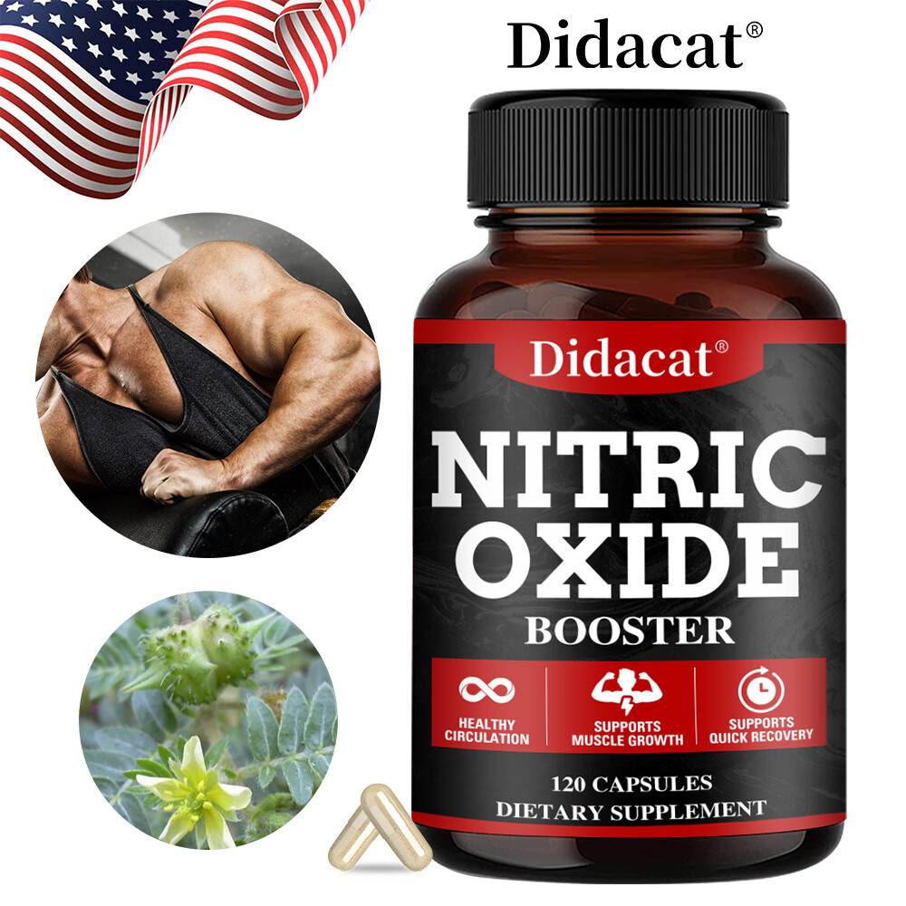 DIDACAT NITRIC OXIDE Capsules Improve athletic performance And Muscle Health