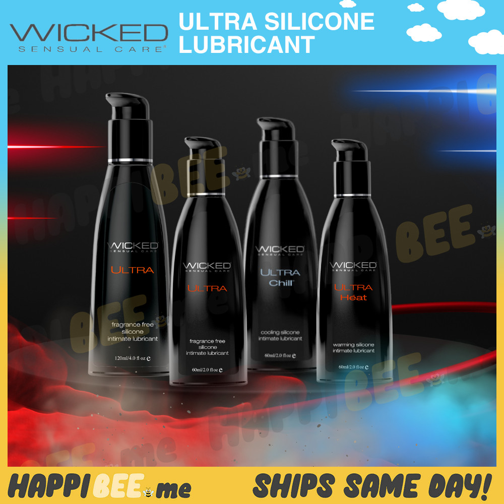 WICKED ULTRA Silicone Lubricant🍯Couples Liquid Wet Gel Backdoor Glide Anal Lube
