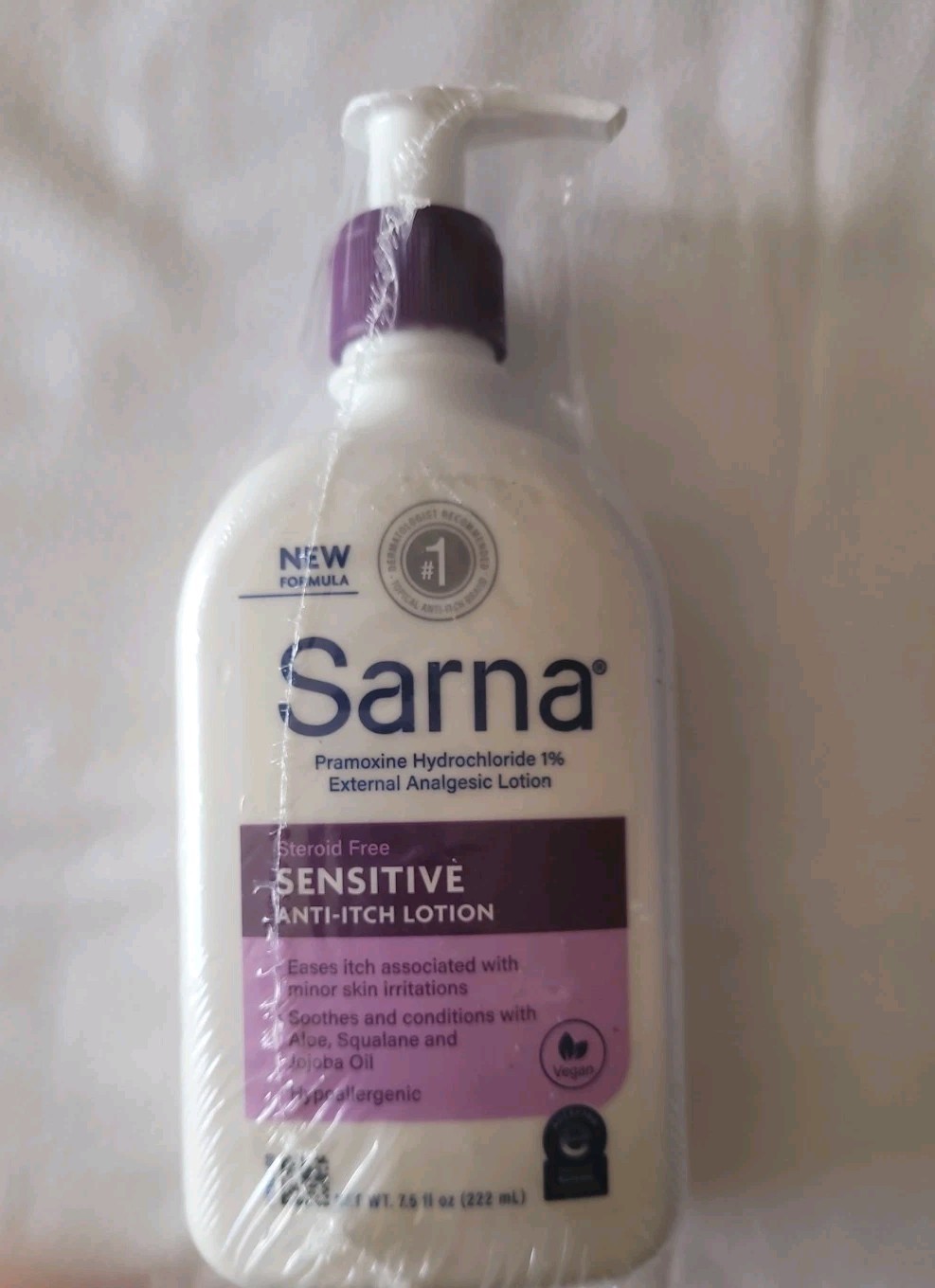 Sensitive Steroid-Free Anti-Itch Lotion for Dry Irritated Skin Expired 05/2026