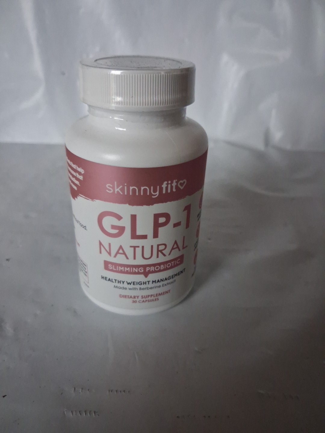 Skinny Fit G L P – 1 Natural Slimming Probiotic 30 Capsules-New Sealed Dietary