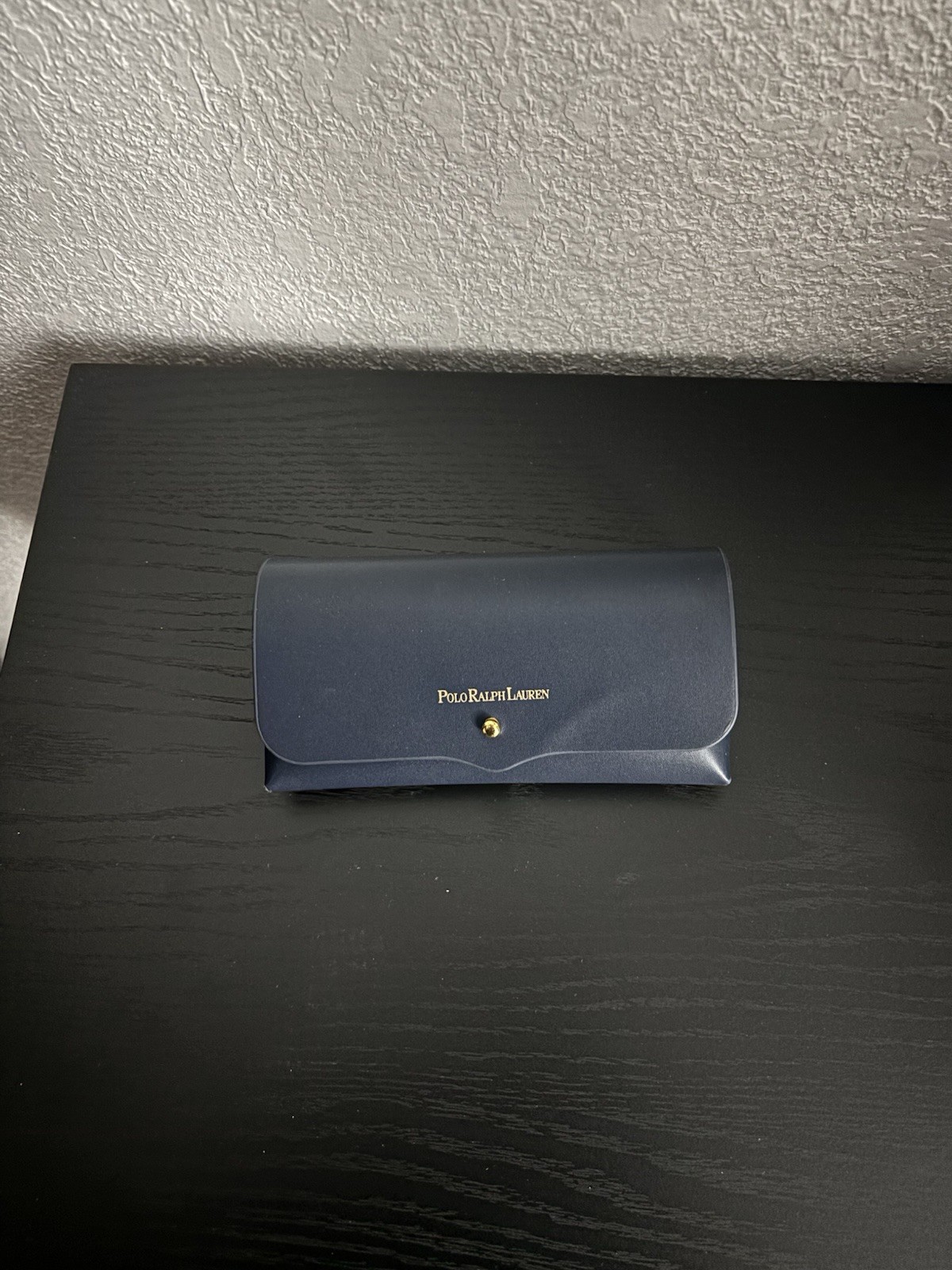 Polo Ralph Lauren Blue Hard Case Eyeglasses Case for Glasses Unisex