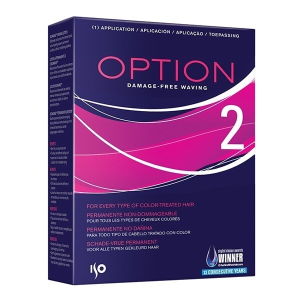 ISO OPTION 2 PERM KIT for Every Type Of Color – Treated Hair Wave Perming
