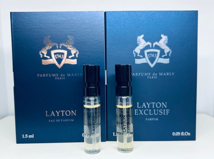 Parfums De Marly Layton & Layton Exclusif Cologne Sample Spray 1.5ml