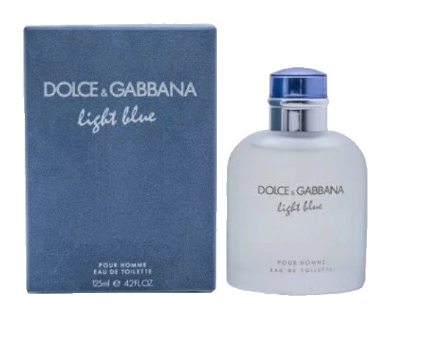 Light Blue by Dolce & Gabbana 4.2 oz EDT Cologne Spray Men’s New & Sealed