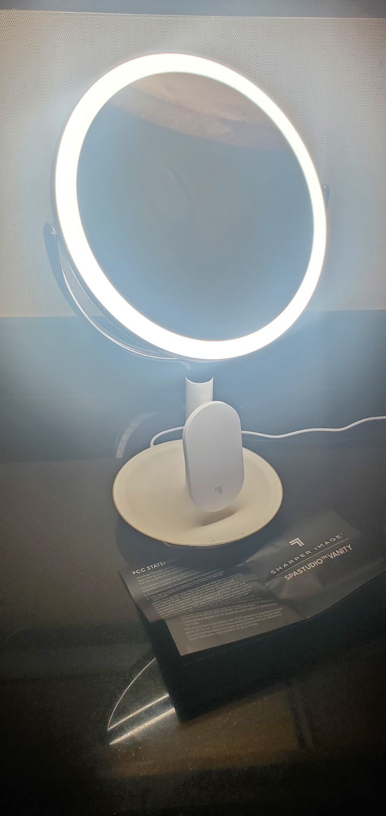 Sharper Image Spa Studio Vanity Mirror