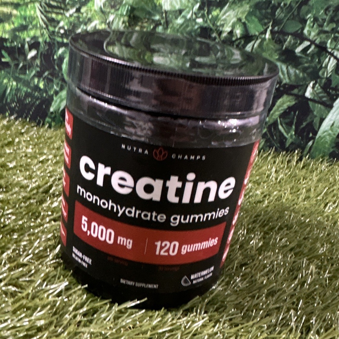 NutraChamps Creatine Monohydrate Gummies 5,000mg Sugar-Free 120ct