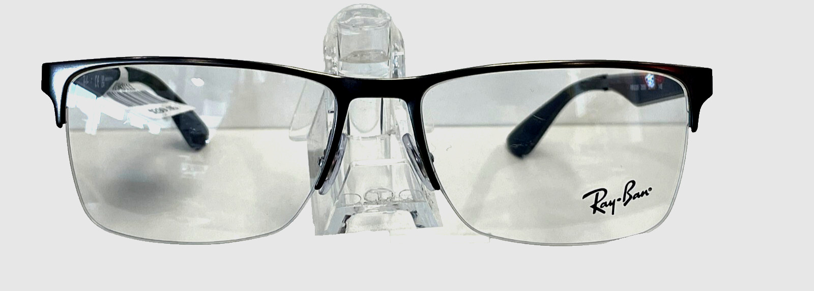 RAY-BAN RB6335 2855 Matte Gunmetal Rectangle Frame 56-17/145 NO CASE
