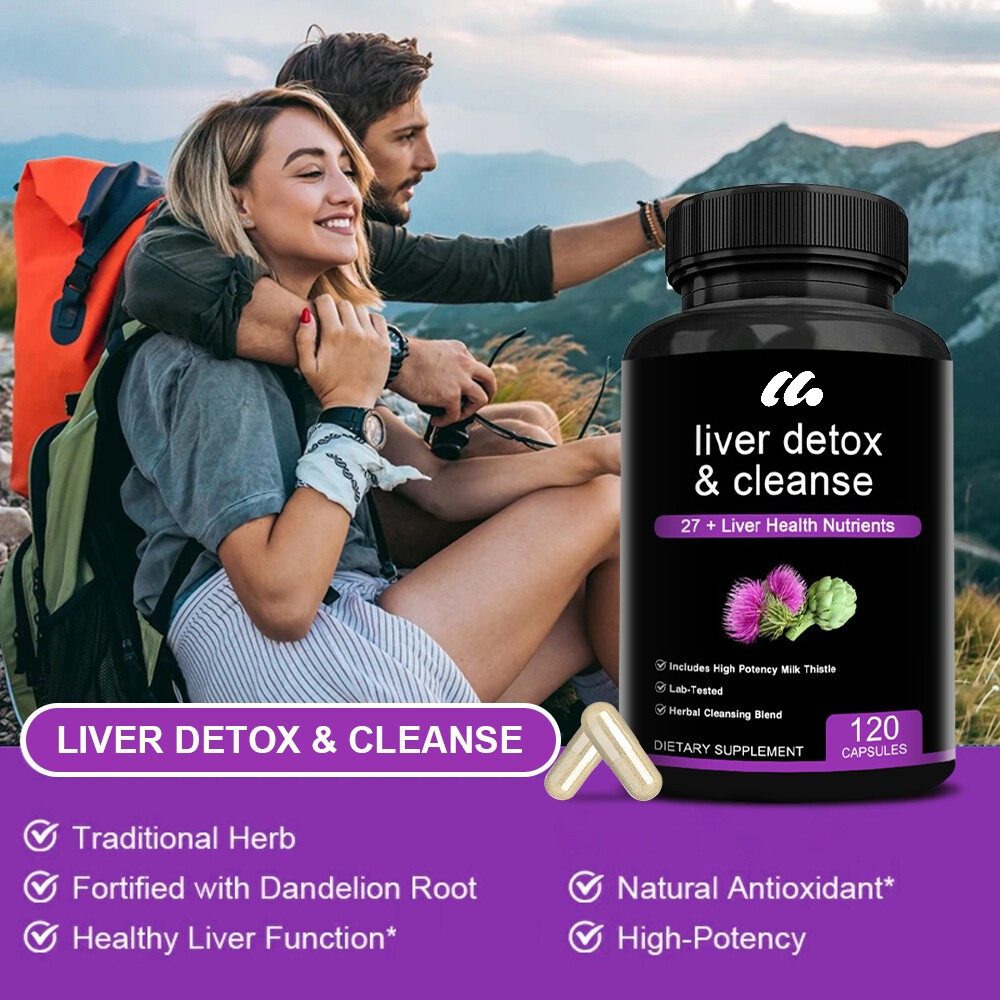 Best Liver Cleanse Repair Capsules Detox Cleanser Supplements Men Women Care