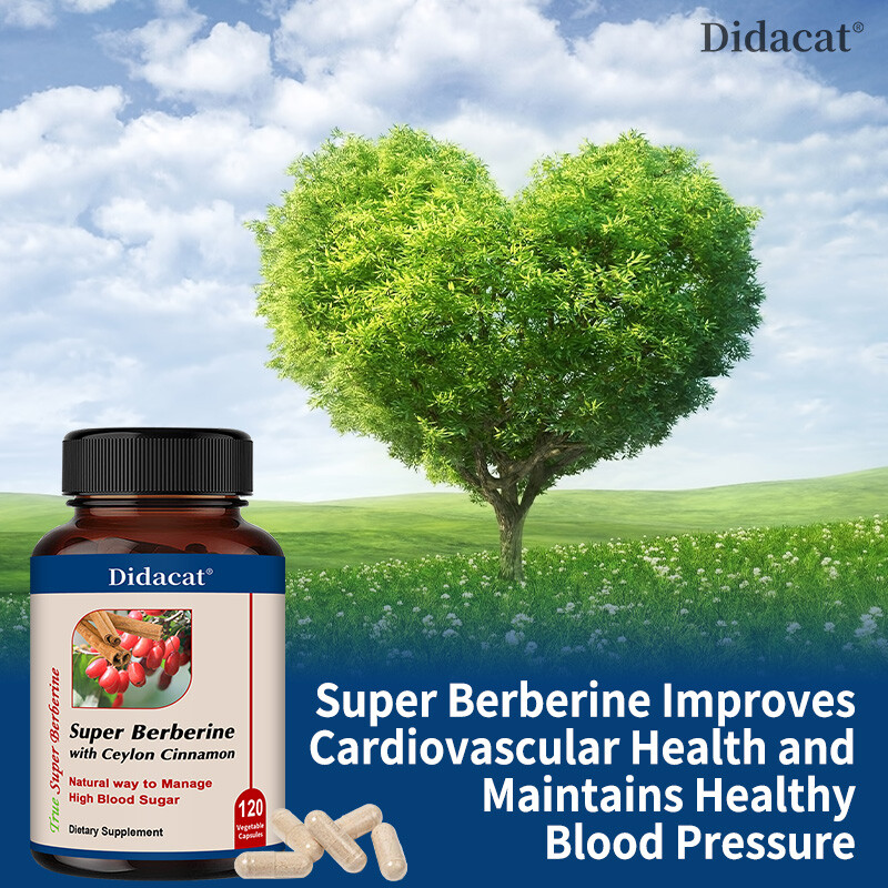Super Berberine with Ceylon Cinnamon 4250mg,Metabolism,Balance Blood Sugar