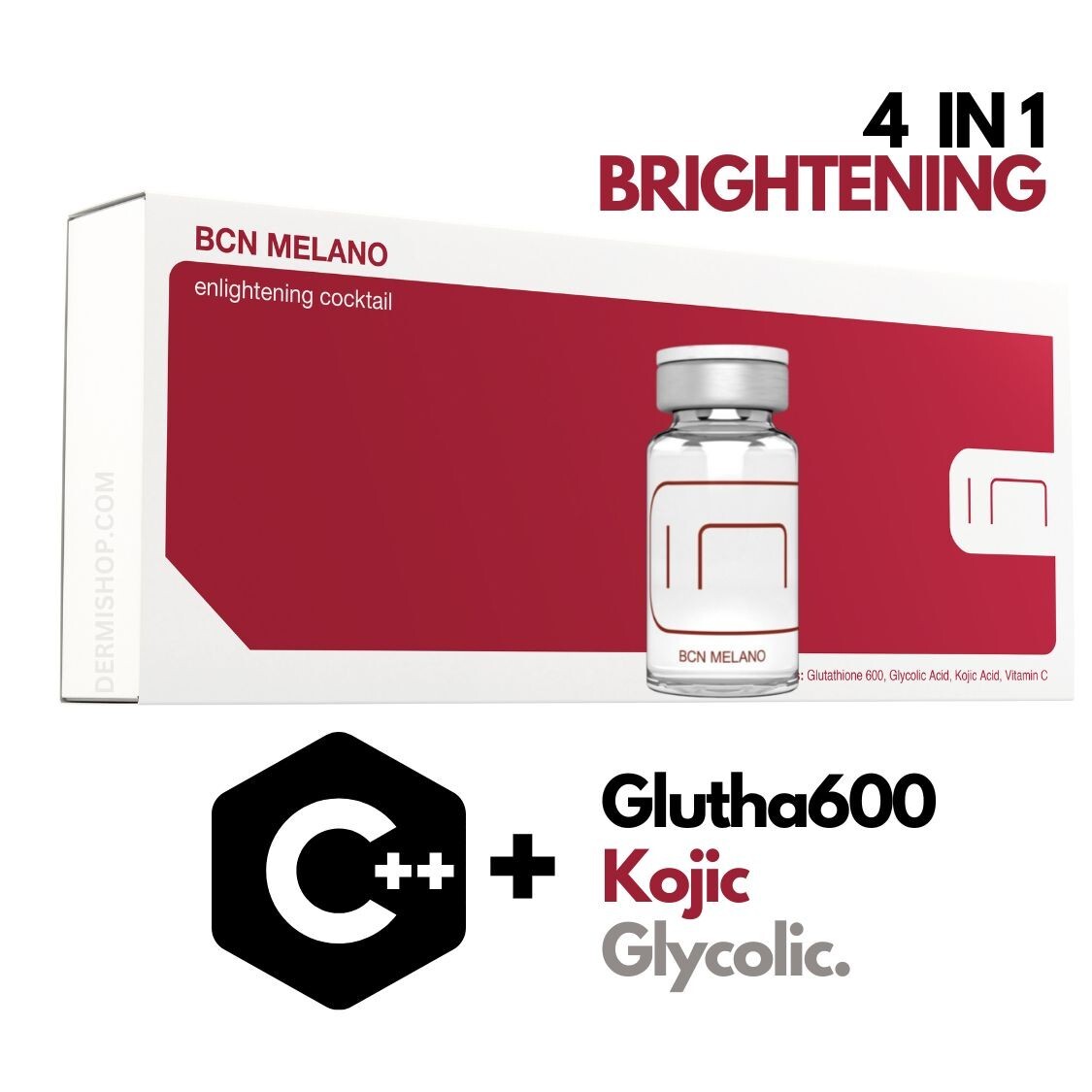 MELANO Advanced Dark Spot Serum, Hyperpigmentation Serum, BCN