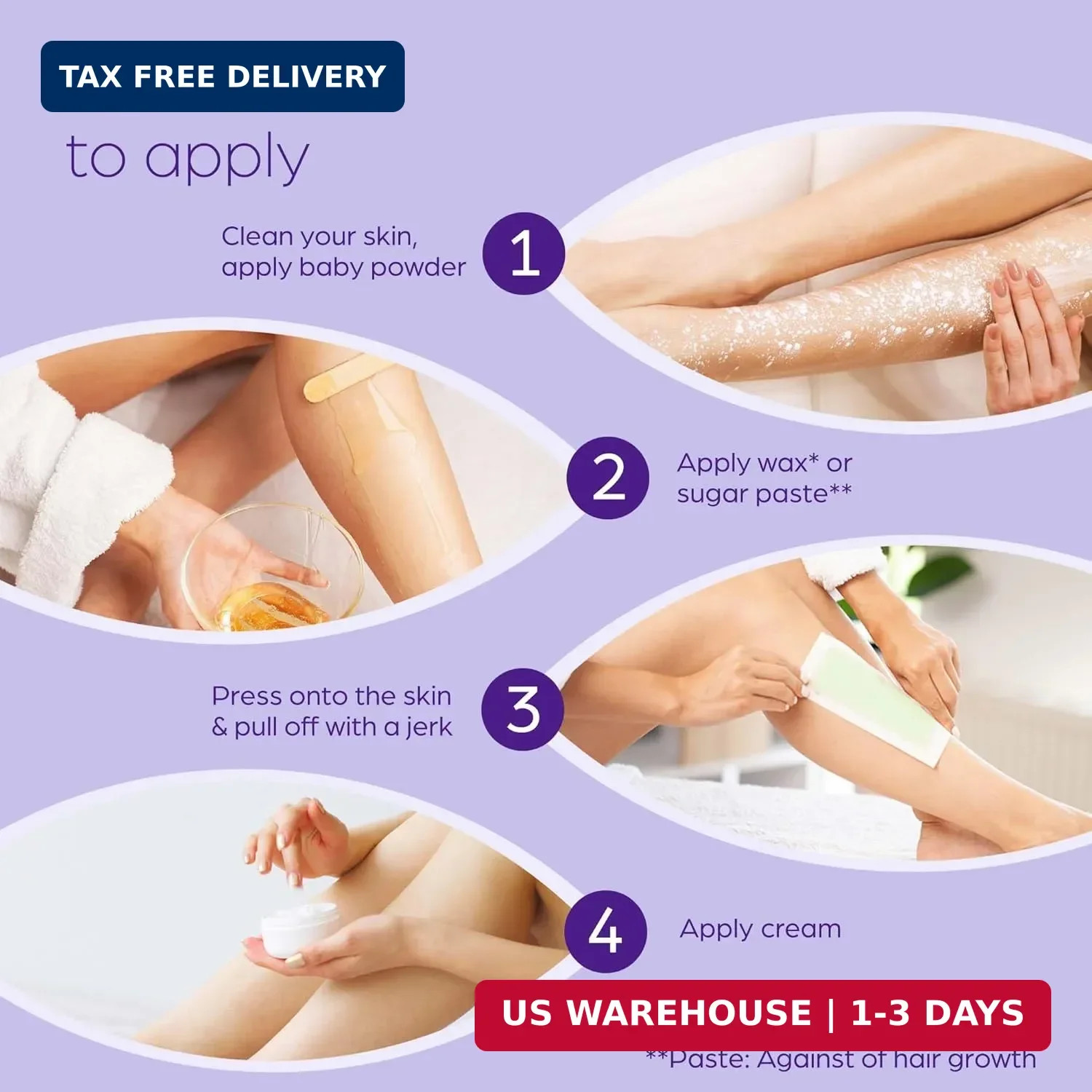 765 Wax Strips – Tear Resistant Fabric for Face Body Salon Use