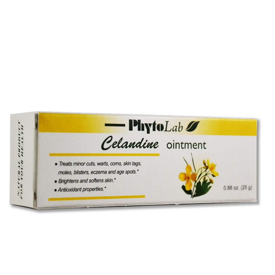 Celandine Ointment 0.88 oz 25 g All Natural PhytoLab