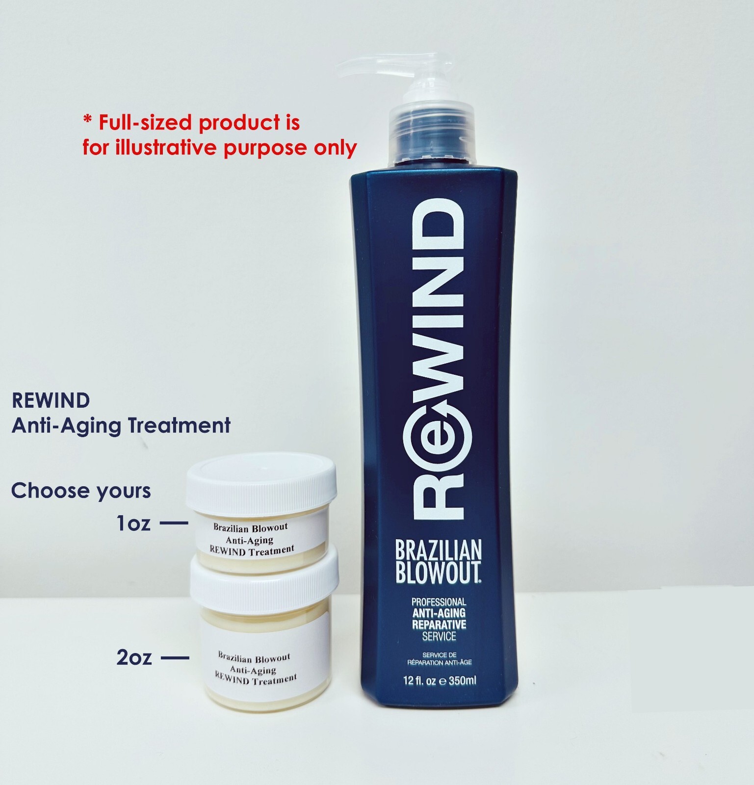 Brazilian Blowout Rewind Anti-aging reparative/ Choose Your Size ☆1 oz or 2 oz ☆
