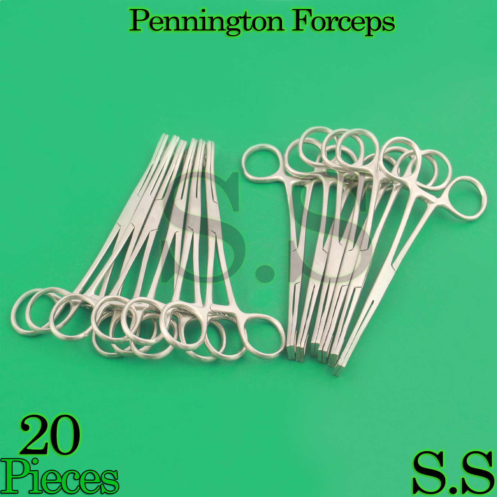LOT OF 20 PENNINGTON FORCEPS 6″ SURGICAL INSTRUMENT