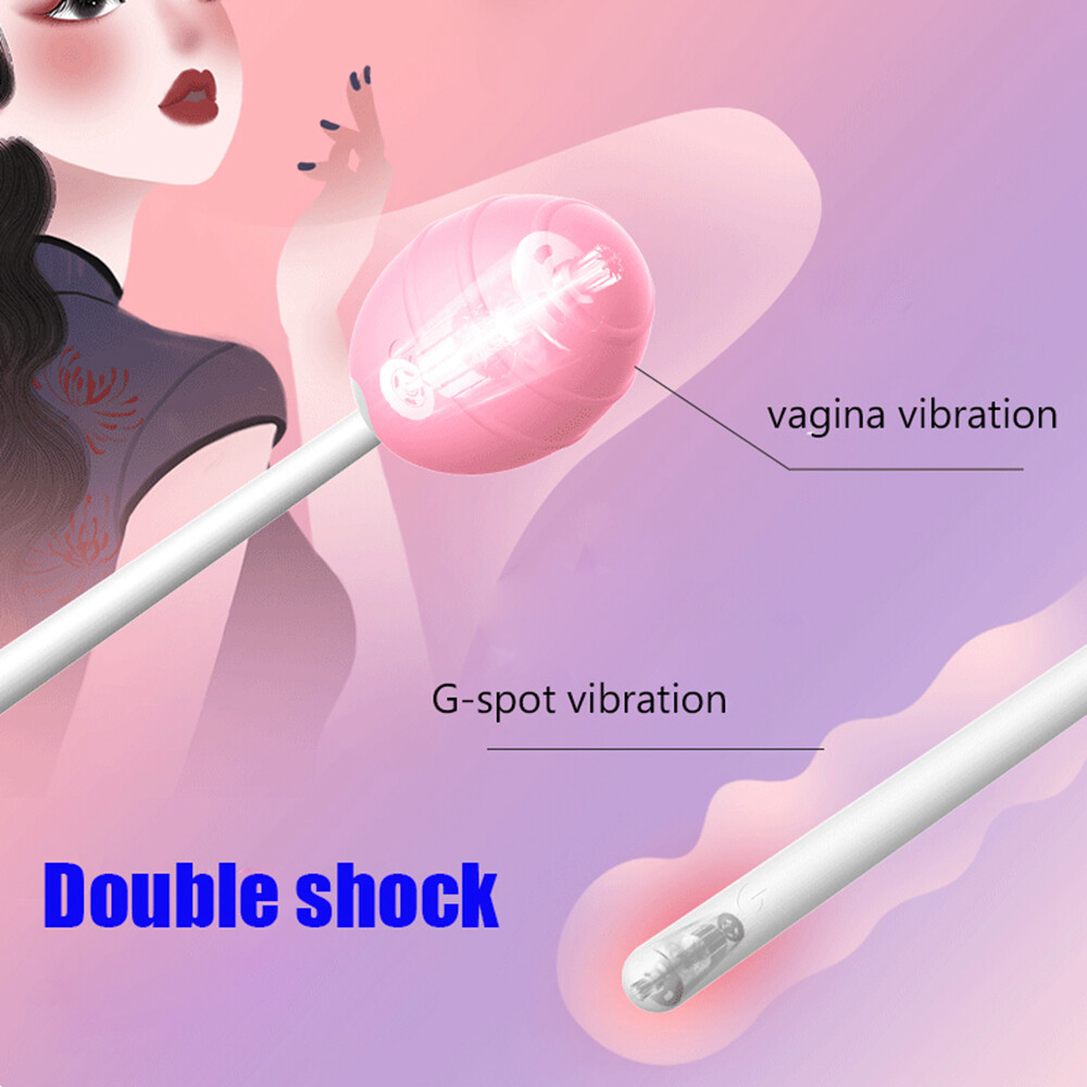 Multi-Speed lollipop Vibrator Wand Neck Full Body Personal Massage For Women US