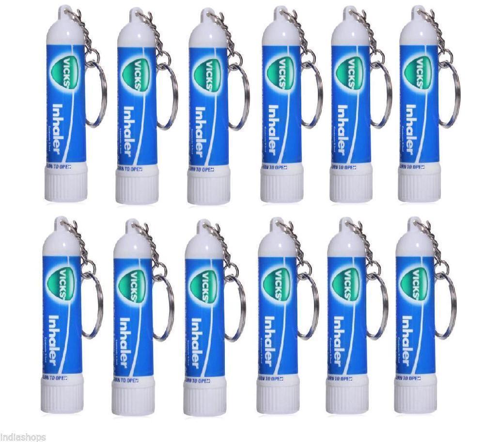VICKS INHALER NASAL KEYRING FAST RELIEF COLD & COUGH & BLOCKED NOSE