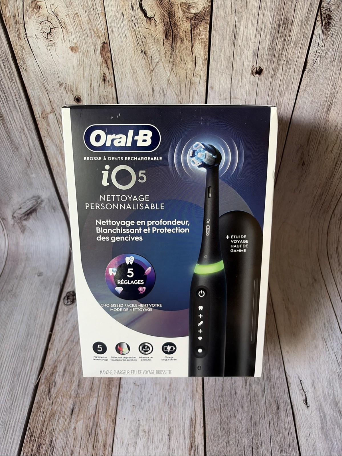 Oral-B iO Series 5 Rechargeable Electric Toothbrush Black