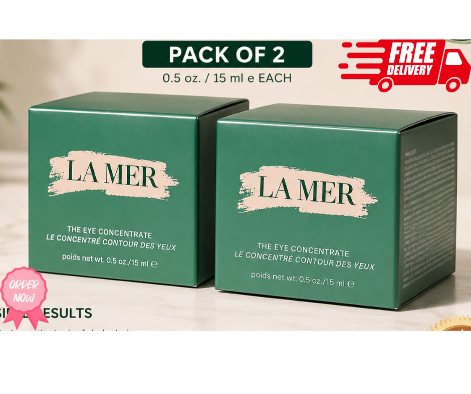 La Mer The Eye Concentrate 0.5oz 15ml Each ( pack of 2 ) New Sealed Free Shiping
