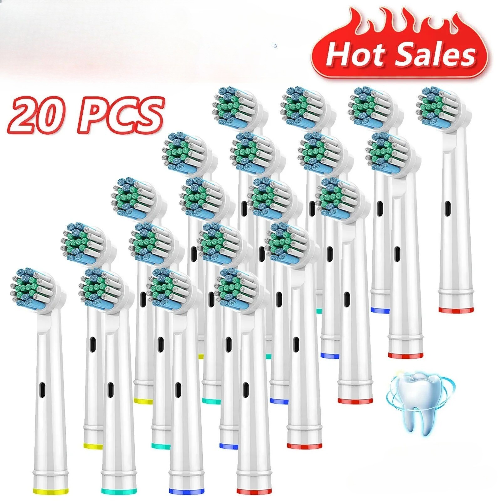 Precision Electric Toothbrush Head Replacement Fit For Oral Brush Brush Heads