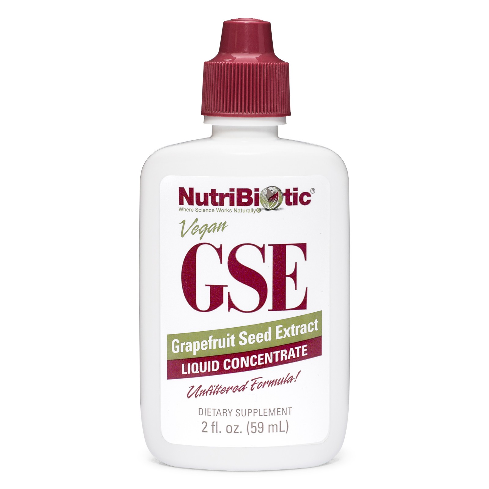 NutriBiotic GSE Liquid Concentrate -2 Fl Oz Broad-Spectrum Immune Support