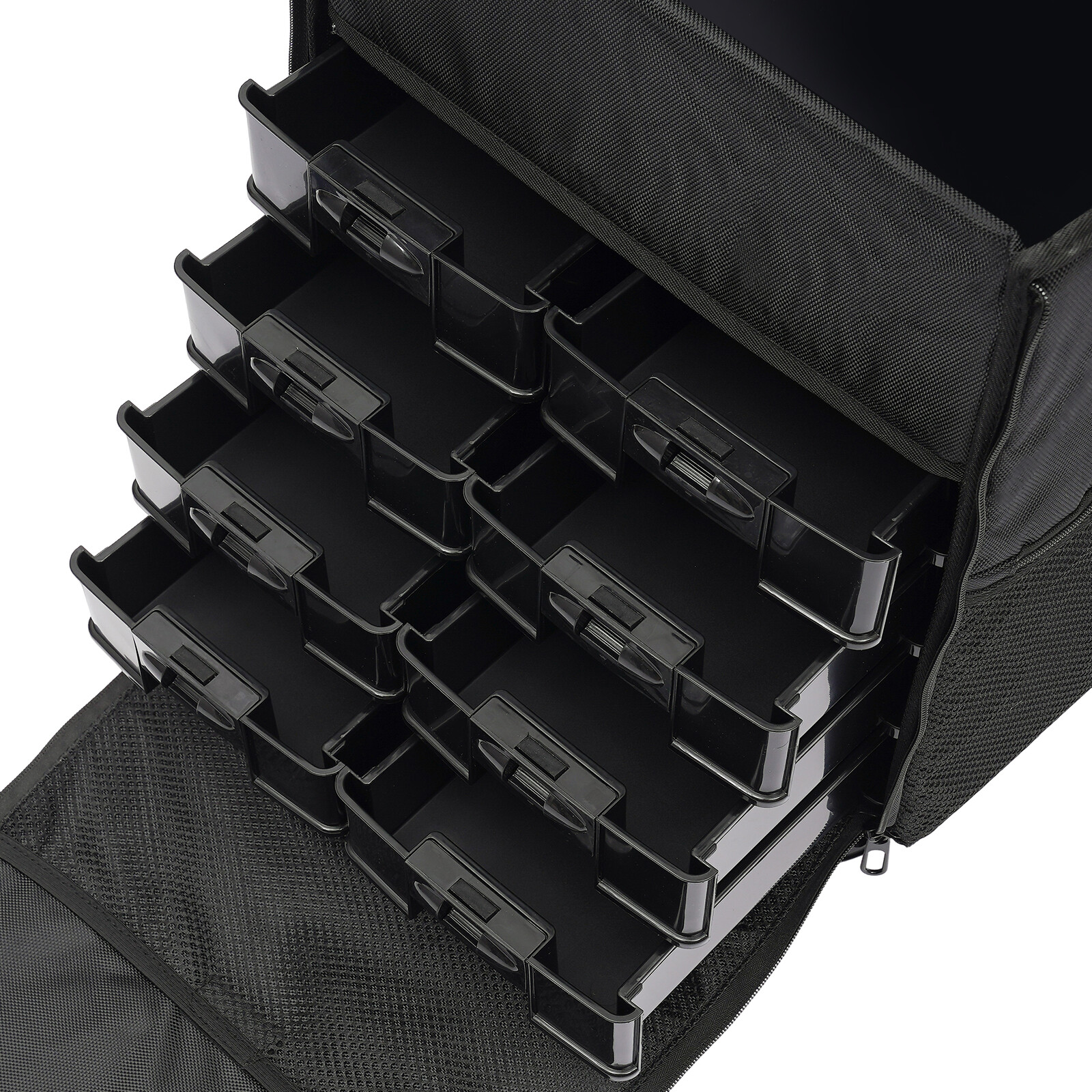 Makeup Case Professional Rolling Cosmetic Case with Drawers Travel Trolley