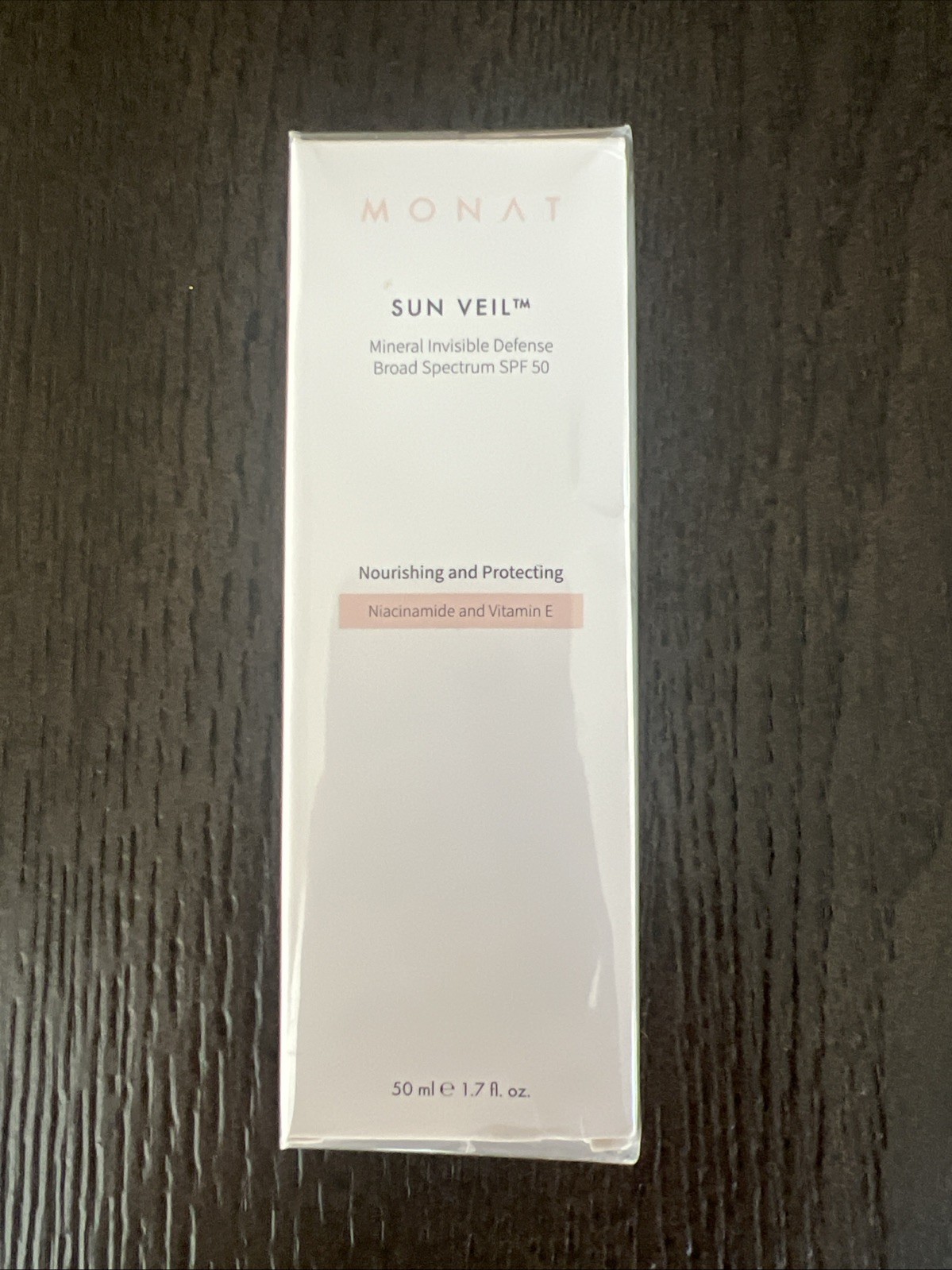 Monat Sun Veil Mineral Sunscreen SPF 50 50ml / 1.7 fl oz Exp 7/2027 – New/Sealed