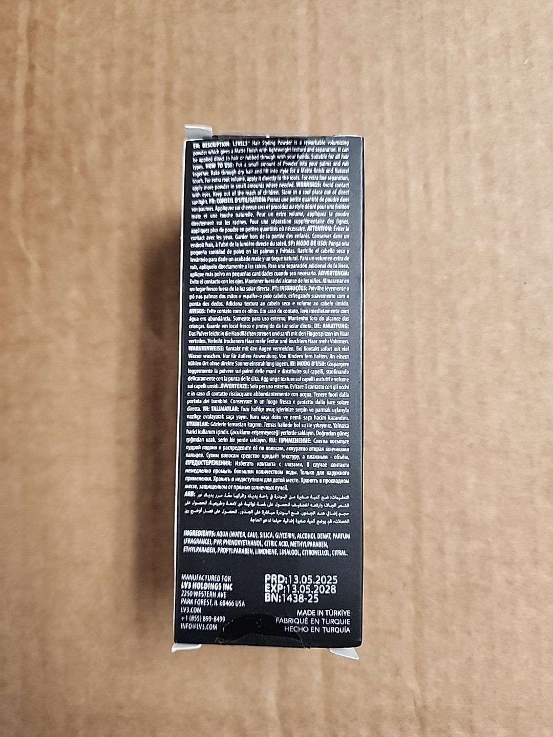 Level 3 Styling Powder, Natural Look L3 – Easy to Apply with No Oil or Greasy…