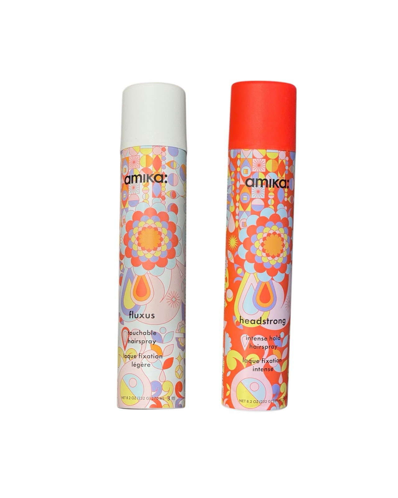 AMIKA HEADSTRONG HAIRSPRAY FULL-SIZE NEW Plus Amika Fusion bottle Full Size