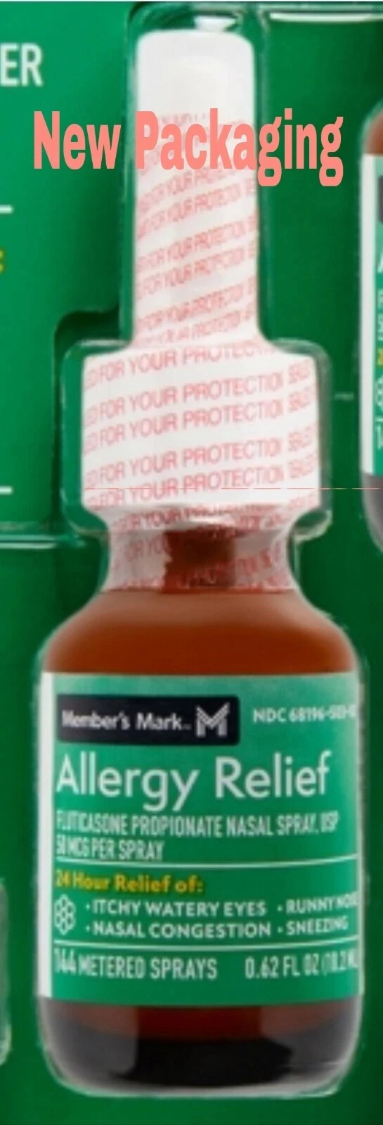 Fluticasone Propionate 50mcg Flonase Nasal Allergy Spray Exp: 09/2027